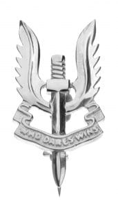 SAS Emblem brooch by Mallards