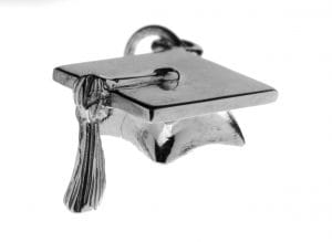 Mortar Board Charm