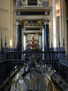 The effigy of Lady Margaret Beaufort in the Lady Chapel, Westminster