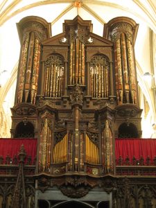 Organ at Gloucester Cathedral