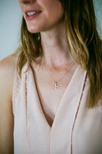 Mallards cross pendant