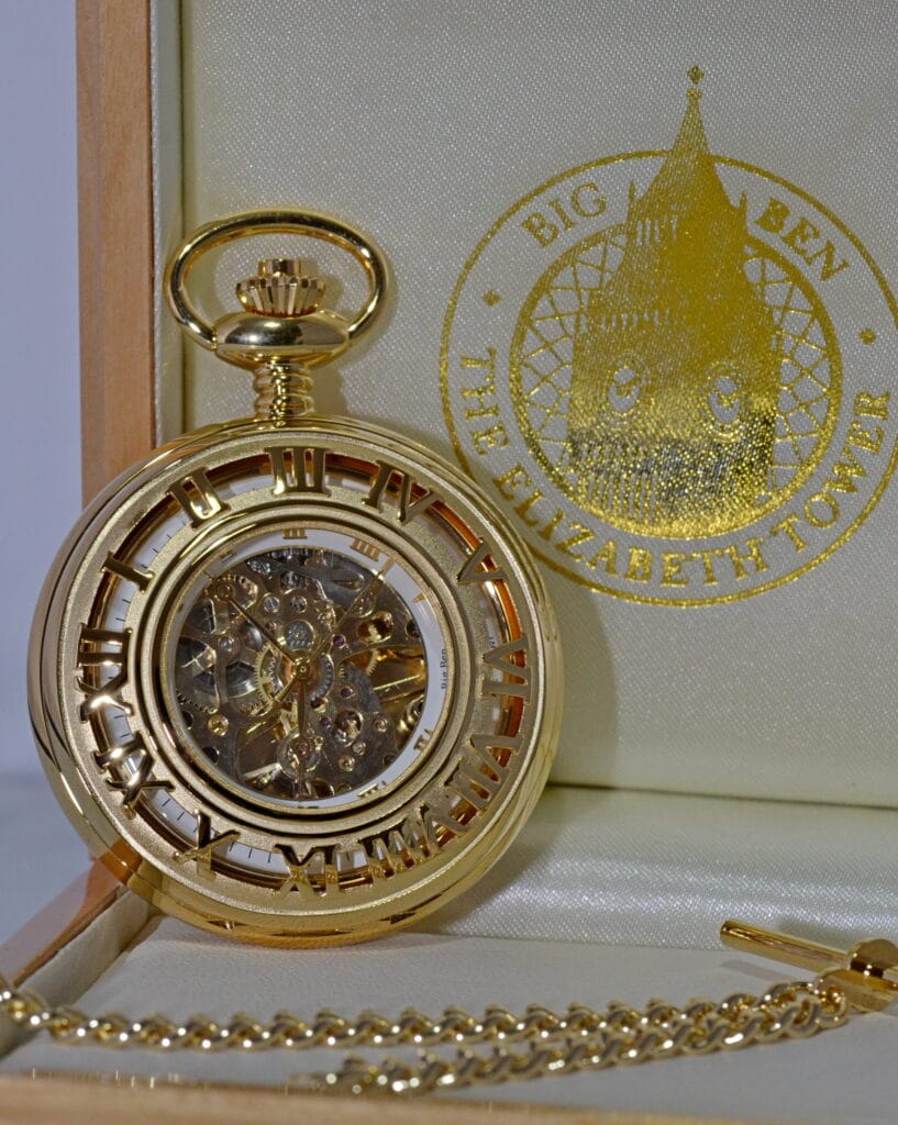 elizabeth tower pocket watch