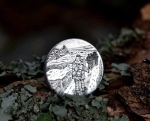 falklands war silver disc